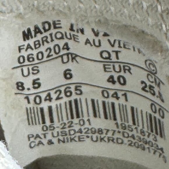 VTG Wmns 2K1 Nike Shox Embroidery - Picture 10 of 11